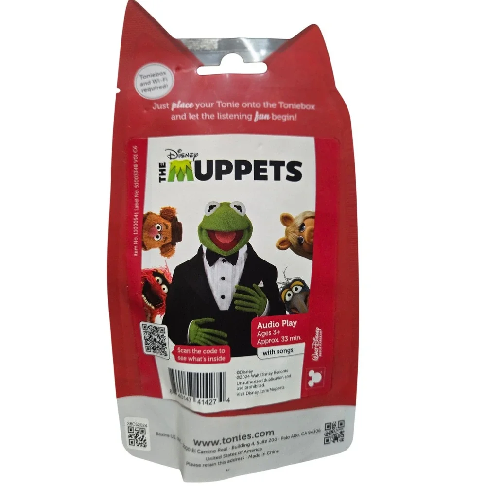 Tonies Disney The Muppets Kermit the Frog Audio Play Character for Toniebox NEW